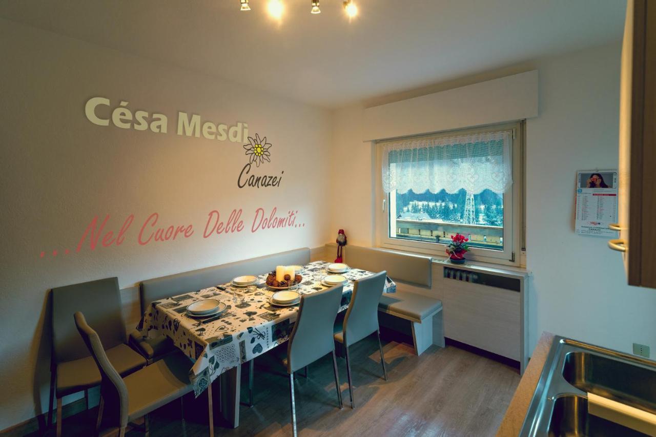 Cesa Mesdi Apartment Canazei Bagian luar foto