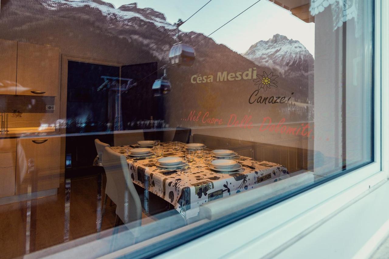 Cesa Mesdi Apartment Canazei Bagian luar foto